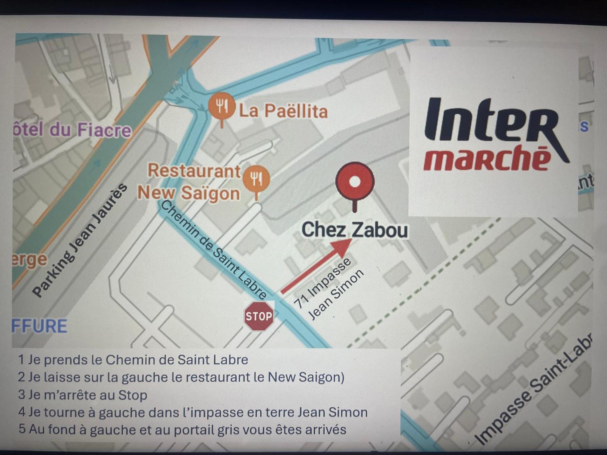 Chez Zabou Apartman Carpentras Kültér fotó